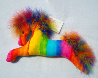 rainbow, feathers, pony, horse, decoration, toy, ornament, soft sculpture,Christmas tree, tree ornament