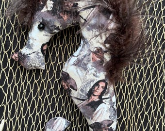 pirate seahorse pirates of the caribbean johnny depp mobile decorative pillow