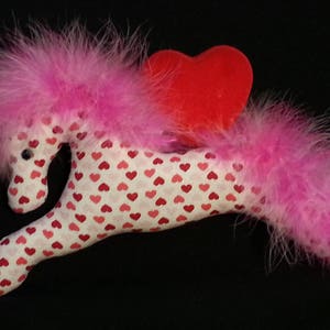 valentine, pony, mobile, hearts, ornament, gift, equestrian valentine, Valentines Day, Valentines Day gift