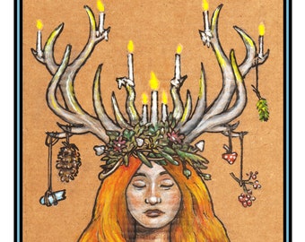 Imbolc Greeting Card