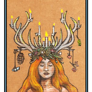 Imbolc Greeting Card