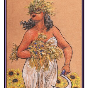 Lammas/Lughnasadh Greeting Card