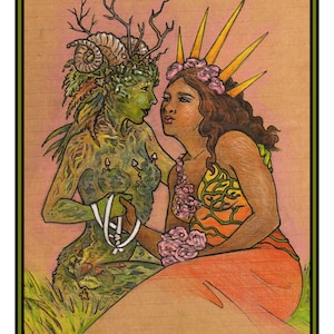 Beltane Greeting Card