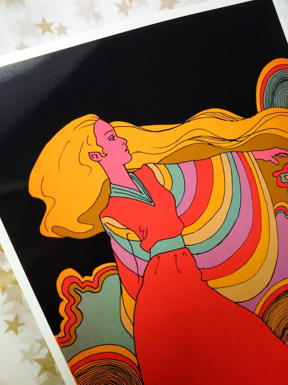 Art Print - 70's Goddess - Etsy