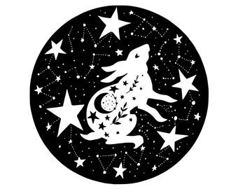 Greeting Card - Cosmic Hare