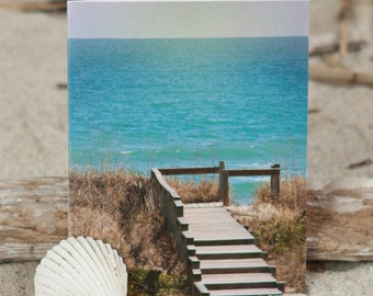 Beach Photo Note Card | Coastal Photo Note Card | Stationery | Lisa Vohwinkel Photography | Greeting Card | All Occasion Note Card | Seaside