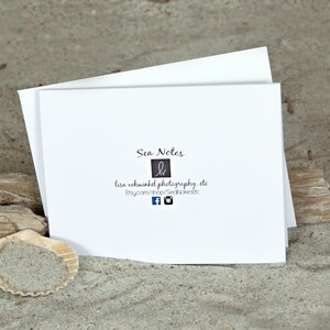 Heart Shaped Sea Glass Note Card | Heart Stone Note Card | Four Hearts ...