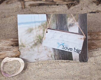 Baby Boy Note Cards | Coastal Stationery | Blue Bow | Love Big | New Baby Announcement | Baby Boy Thank You | Lisa Vohwinkel Photography