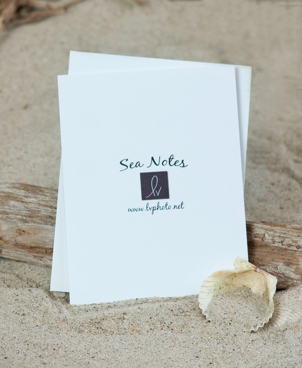 Beach Photo Note Card Coastal Photo Note Card Stationery Lisa Vohwinkel ...
