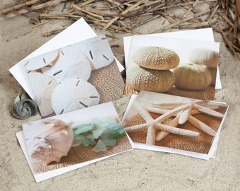 Assorted Coastal Note Card Collection | Box Card Set | Mix and Match | With Envelopes | Blank Inside | Lisa Vohwinkel Photography