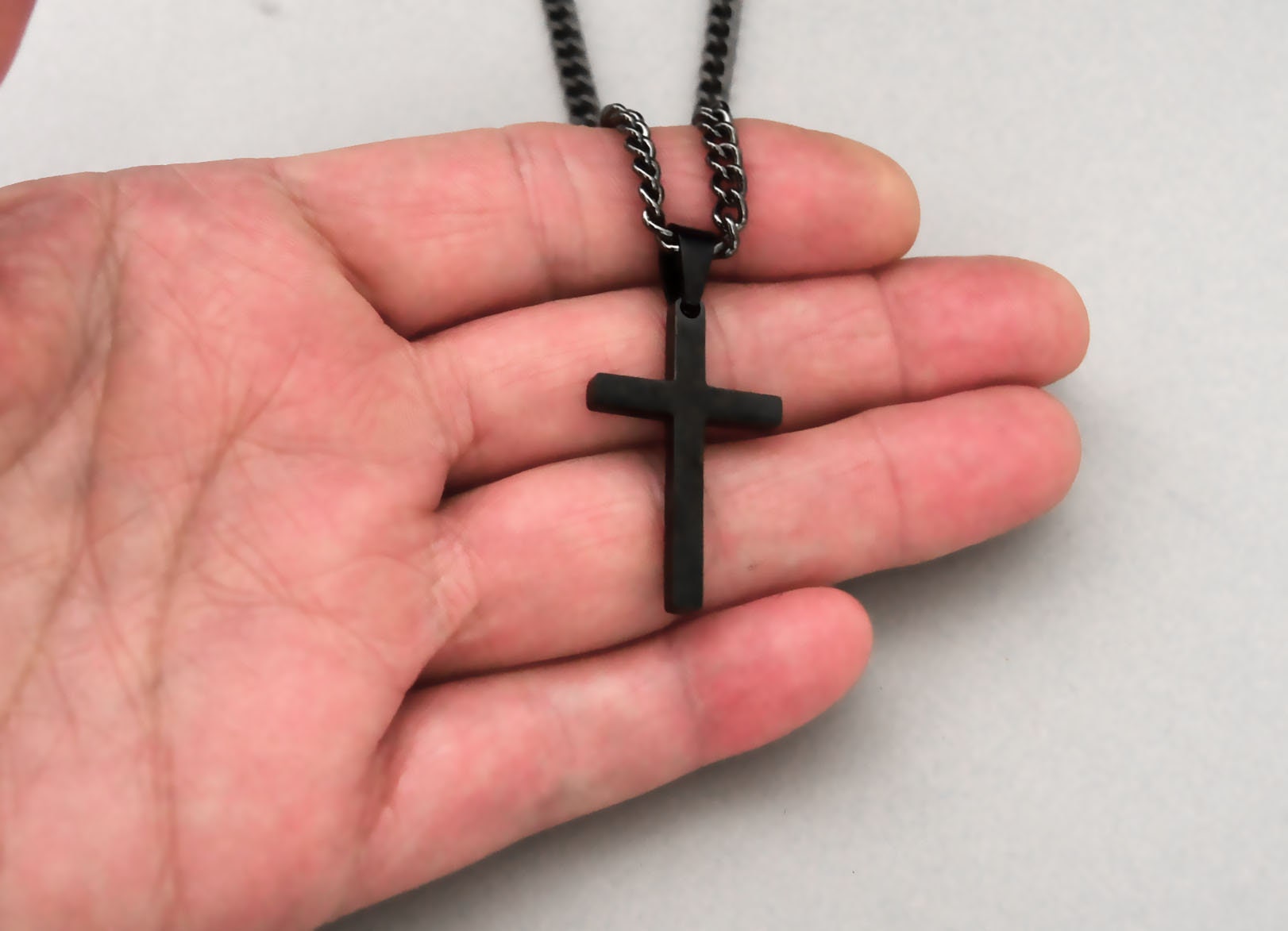 Men's Black Cross Pendant be in great demand