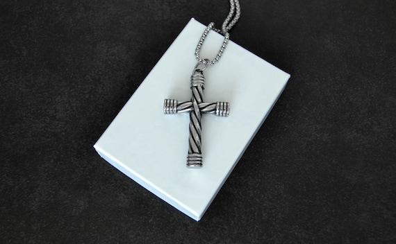 [ReinSein]ACC★BOLD CHAIN CROSS NECKLACE Bold Chain Cross Necklace - P:ReinSein | 60% - Asian Fashion