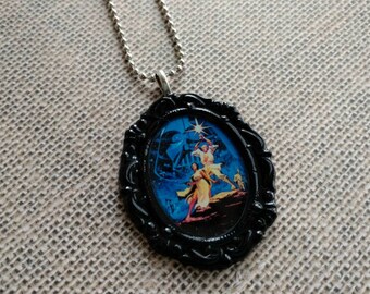 Star Wars Inspired Hand Poured Resin Necklace