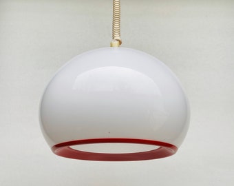 Items Similar To Vintage Guzzini Ceiling Light Pull Down