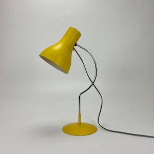 Mid Century Modern Desk Lamp / Josef Hurka for Napako /  60s Czechoslovakia