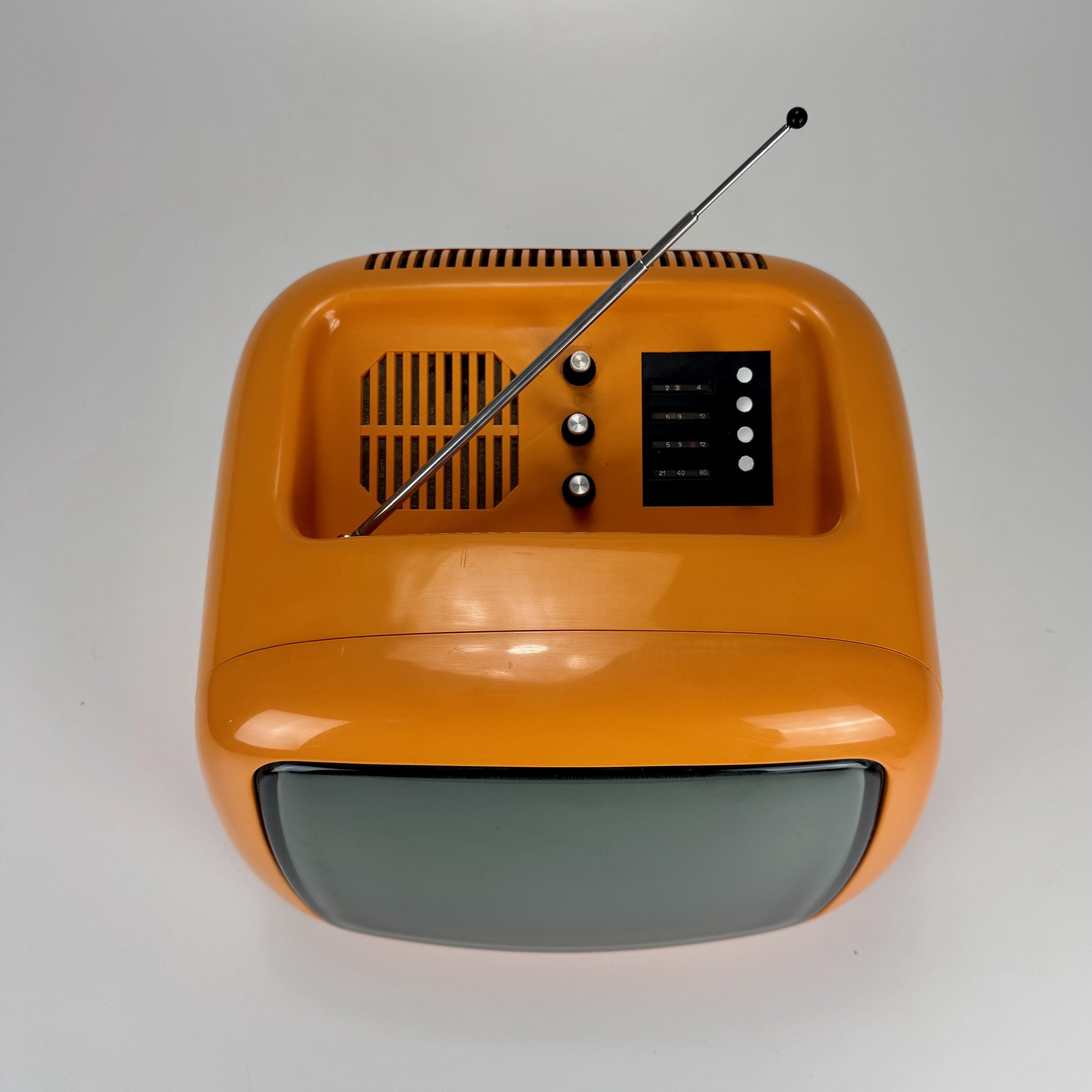 Vintage Portable TV Set From Yugoslavia - Iskra Minirama - 70's