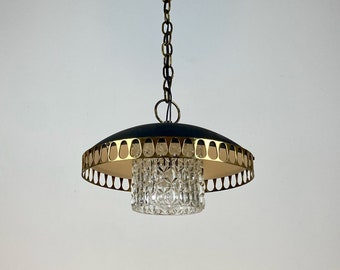 Vintage Ceiling Light - Mid Century Modern UFO  Pendant Lamp