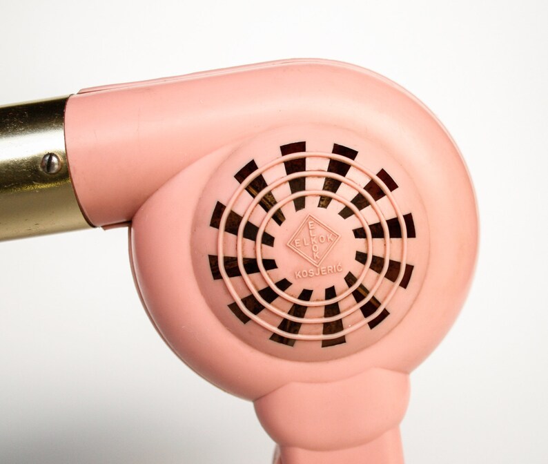 Rockabilly Retro Hair Dryer / Hair Blower Rare 50's Pink Etsy