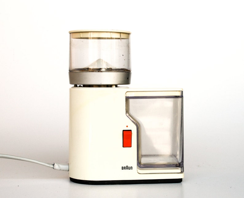 Braun Electric Coffee Grinder / Surgar Mill KMM1 by Reinhold Etsy
