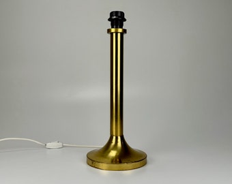 MCM Brass Table Lamp Base  / 70s Yugoslavia