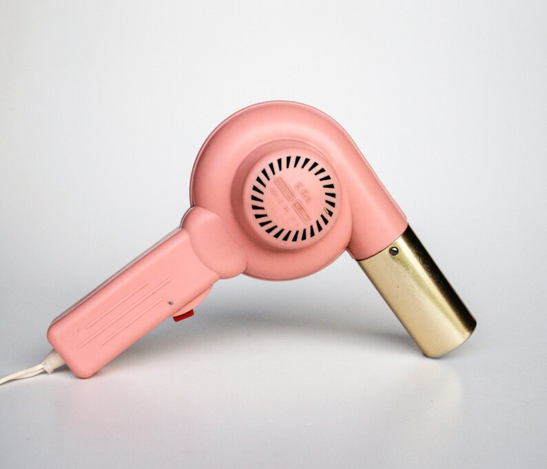 Rockabilly Retro Hair Dryer / Hair Blower Rare 50's Pink Etsy