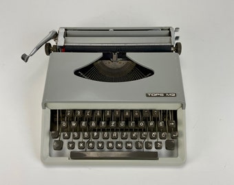 Vintage Portable Typewriter / Tops M-2 / 70's Yugoslavia