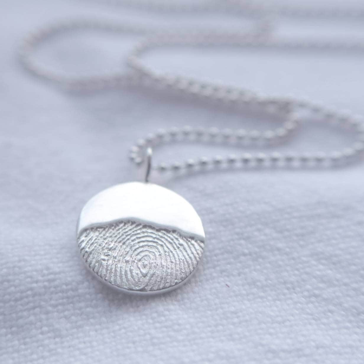 fingerprint moonrise necklace