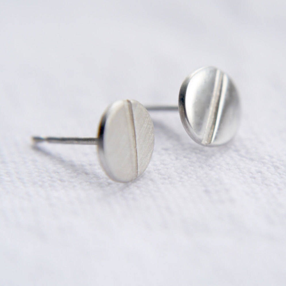 screw earrings