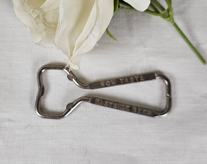 Antique Eastside Beer Can Opener - Los Angeles Brewing Co Collectible - Retro Church Key Breweriana