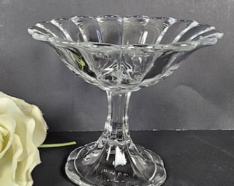 1940s Heisey Crystolite Compote