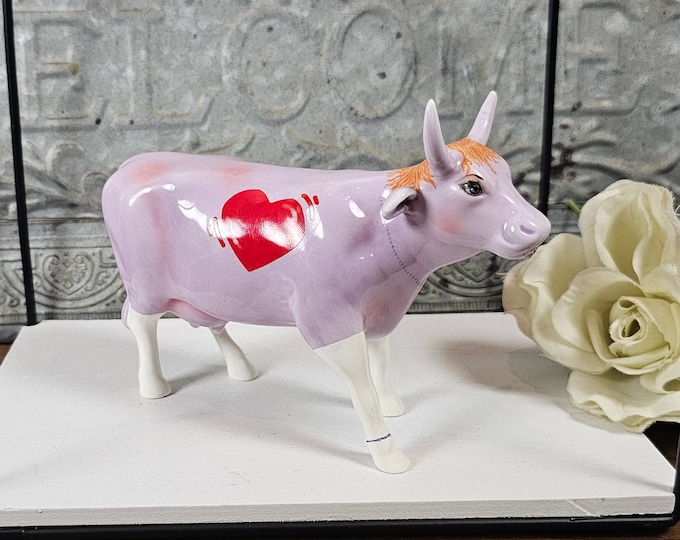 Cow Parade Dating Cow #9161 - Retired 2000