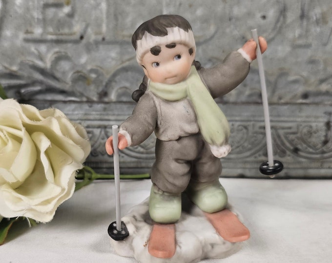 1998 You’re My Winter’s Joy Skiing Figurine - Enesco
