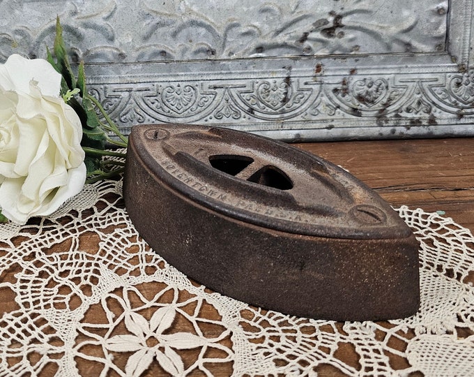 Primitive ColeBrookdale Iron Company Sad Iron Base - 2 to Choose from