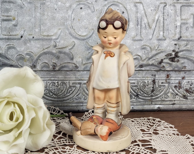 Vintage 1950s Hummel 127 -  Child Doll Doctor Boy Figure