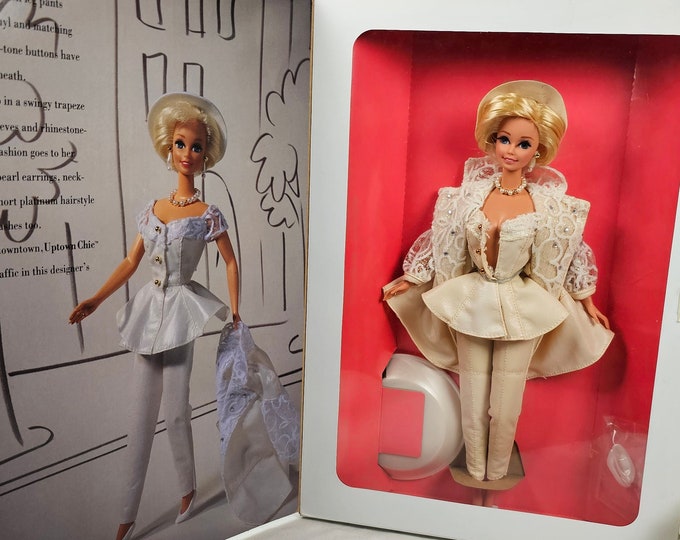 1993 Vintage Barbie Uptown Chic by Kitty Black Perkins - Classique Collection - New in Box