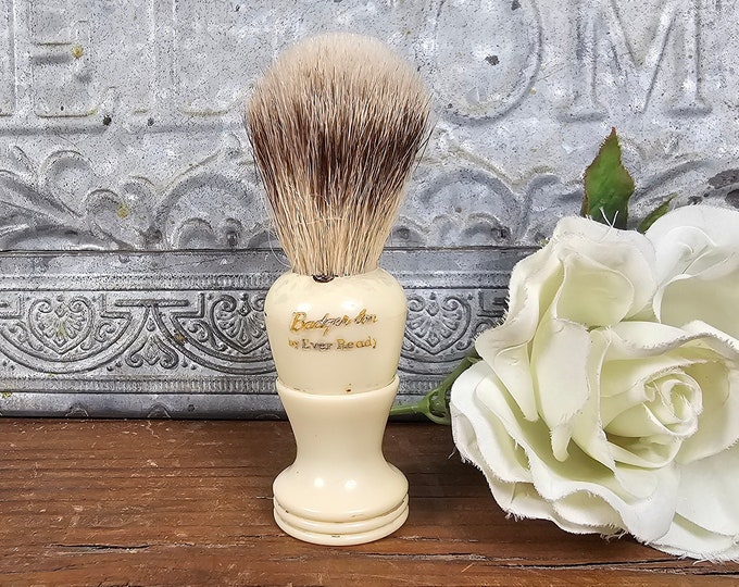 Badger-Lon Shaving Brush by Ever-Ready with Bakelite Handle - 500BN