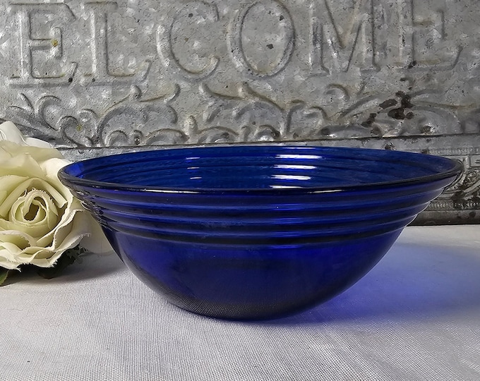 Small Fruit Dessert Bowl Forum Saphir by Bormioli Rocco - Cobalt Blue