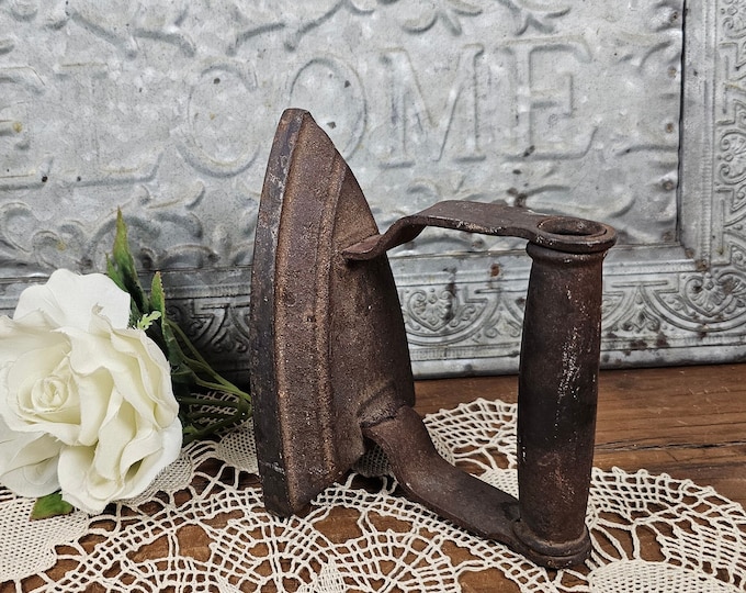 Primitive #4 Flat Iron - Sad Iron with Handle - 2 to Choose From