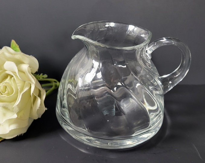 Vintage Swirl Creamer Jug - Unknown Maker