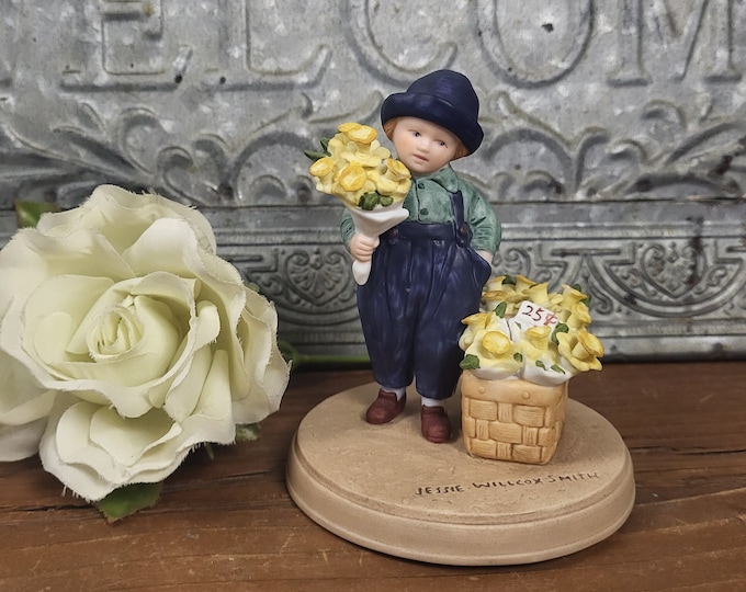 Springtime - 1986 Holiday Figurine - Jessie Willcox Smith Collection - Vintage Avon