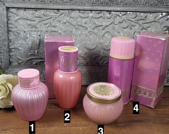 Rare Vintage Avon MCM Elusive Jars and Boxes - 4 to Choose from
