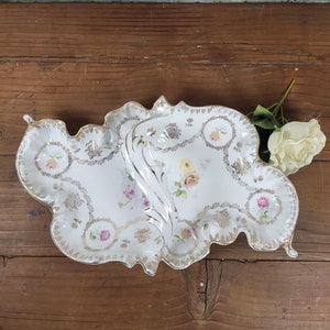 Vintage Carl Tielsch C.T. Porcelain Large Serving Dish, Platter