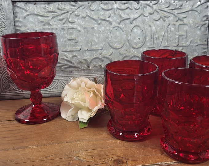 Georgian Ruby by Viking - Choose from 9 oz. Tumblers or Goblet