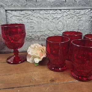 Georgian Ruby by Viking - Choose from 9 oz. Tumblers or Goblet