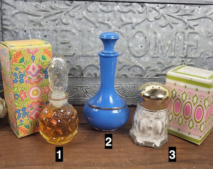 1970s Vintage Avon - VIB - Choose From Chrstalier, Royal Vase, or Turn-of-Century