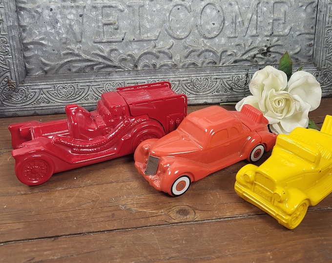 1970s Vintage Avon After Shave Decanter: Chose Fire Truck, '36 Ford, or Model A