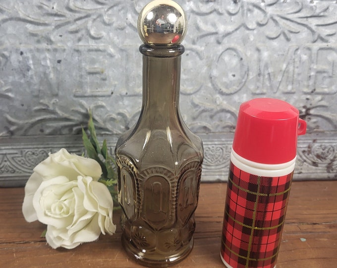 Vintage 1970s Avon MCM Thermos or Apothecary Decanter - 2 to Choose from