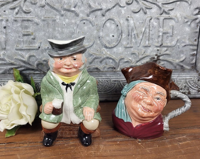 Kelsboro Ware Toby Mugs - Jolly Roger or The Coachman