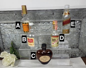 1970s Miniature Airline/ Hotel Bottles - 5 to Choose from