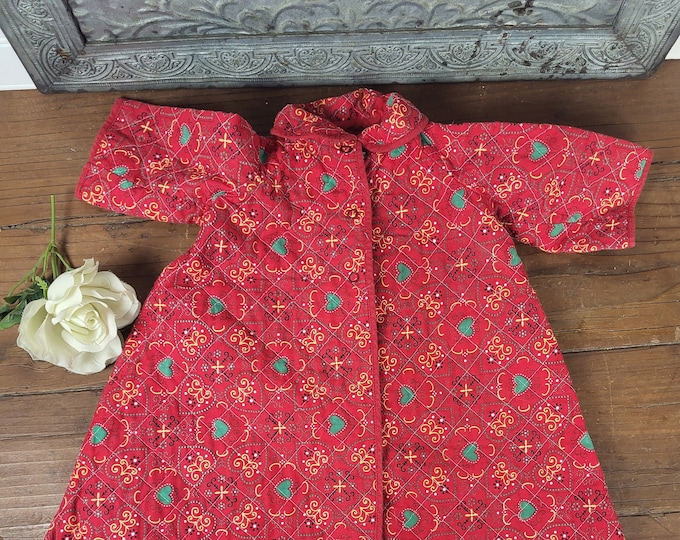 MCM 1960s HandMade Quilted Sleeper for Baby Doll